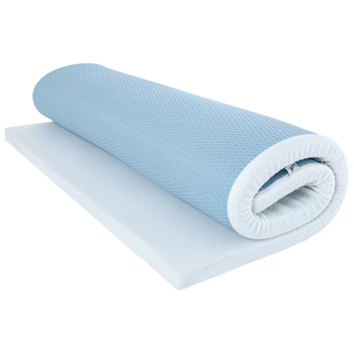 Luff Prestige Bamboo Memory Foam Mattress Topper in 4 Sizes, view 7