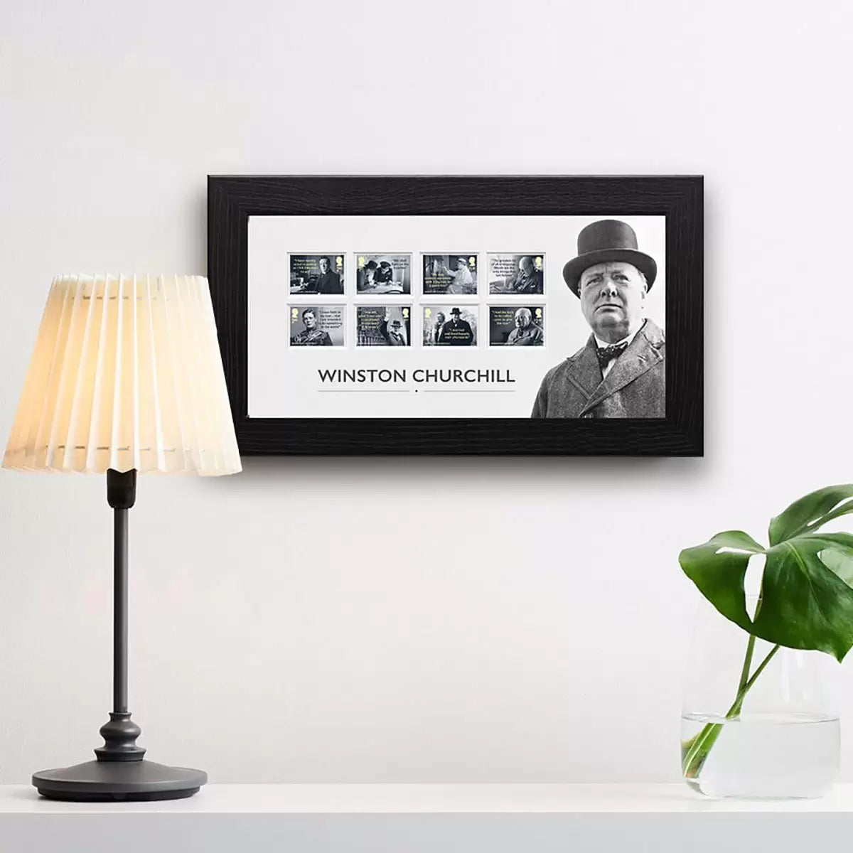 Royal Mail® Winston Churchill Framed Stamp Set