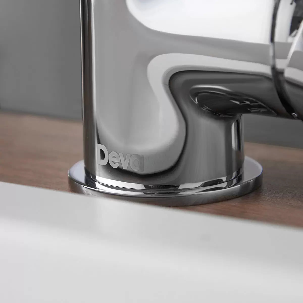 Deva Ashworth Kitchen Sink Mixer Tap In Chrome or Matte Black