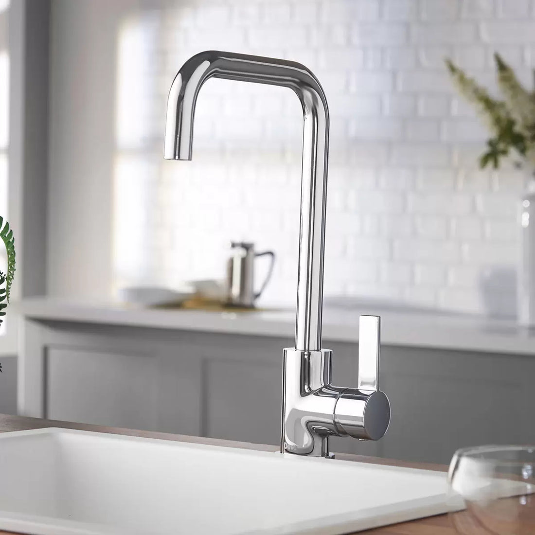 Deva Ashworth Kitchen Sink Mixer Tap In Chrome or Matte Black