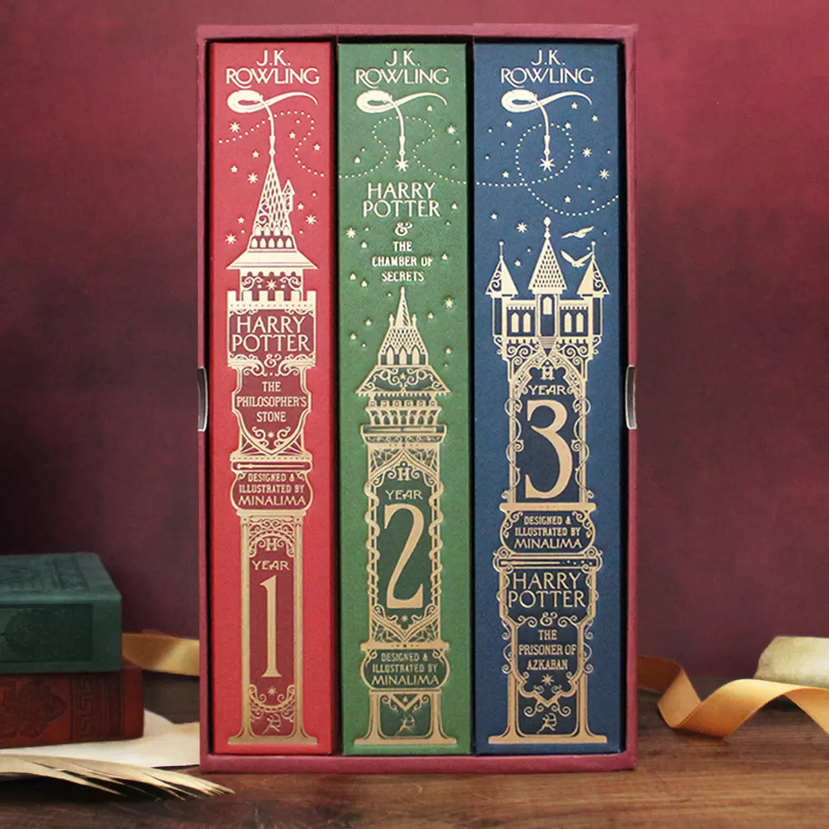Harry Potter Mina Lima Edition 3 Book Box Set