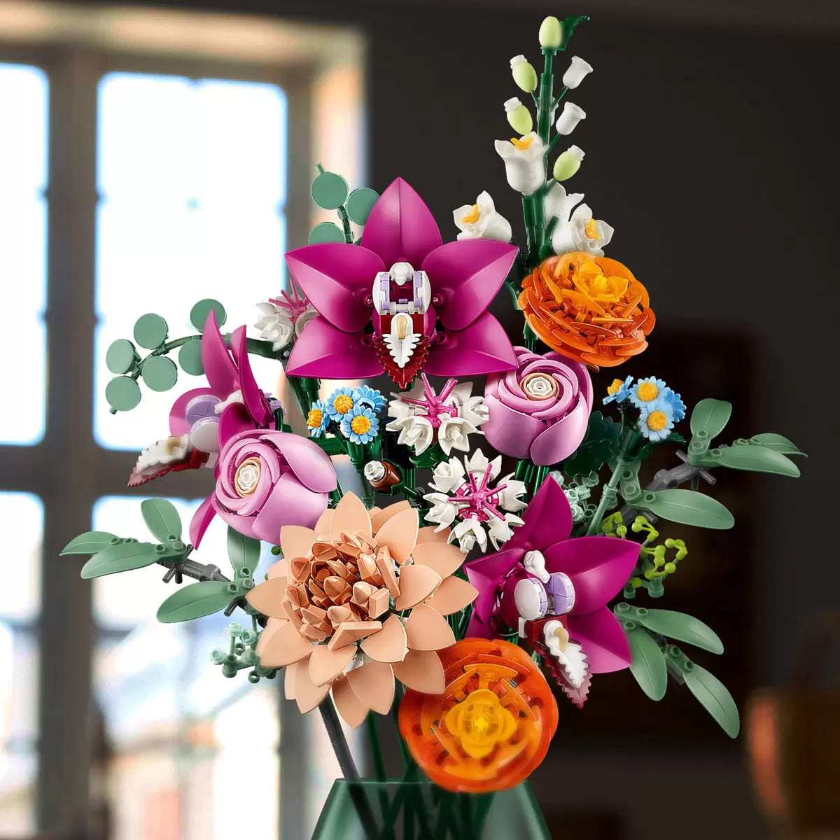 LEGO Botanicals Pretty Pink Flower Bouquet - Model 10342 (18+ Years)