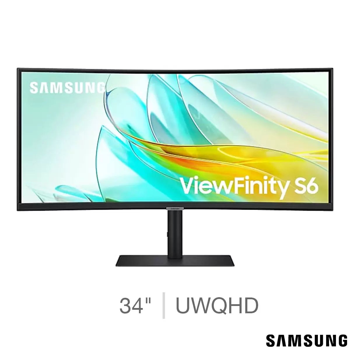 Samsung S65UC 34 Inch UWQHD 100Hz VA Curved Monitor, LS34C652UAUXXU