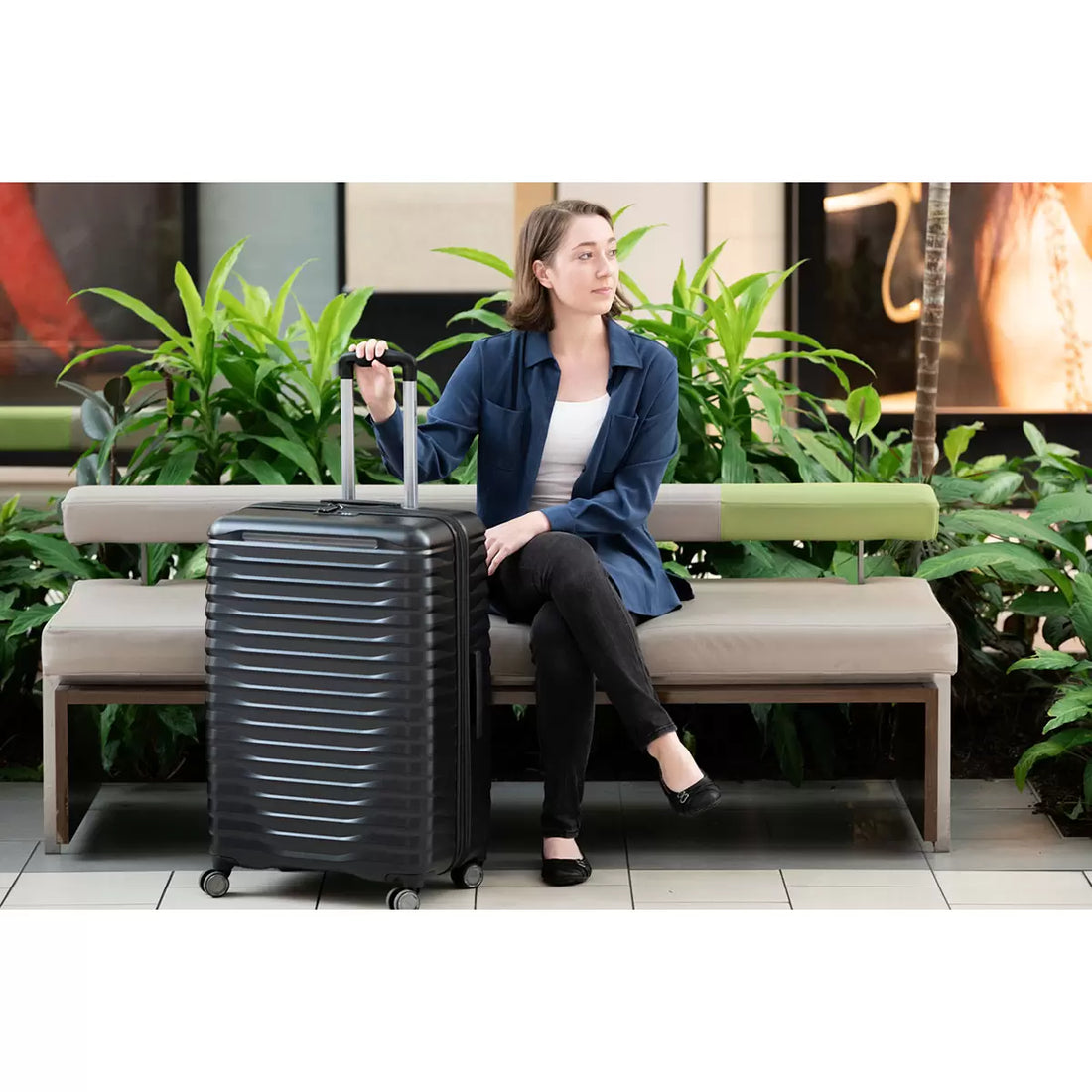Samsonite Element 2 Piece Hardside Suitcase/Luggage Set 4 Wheel Spinner