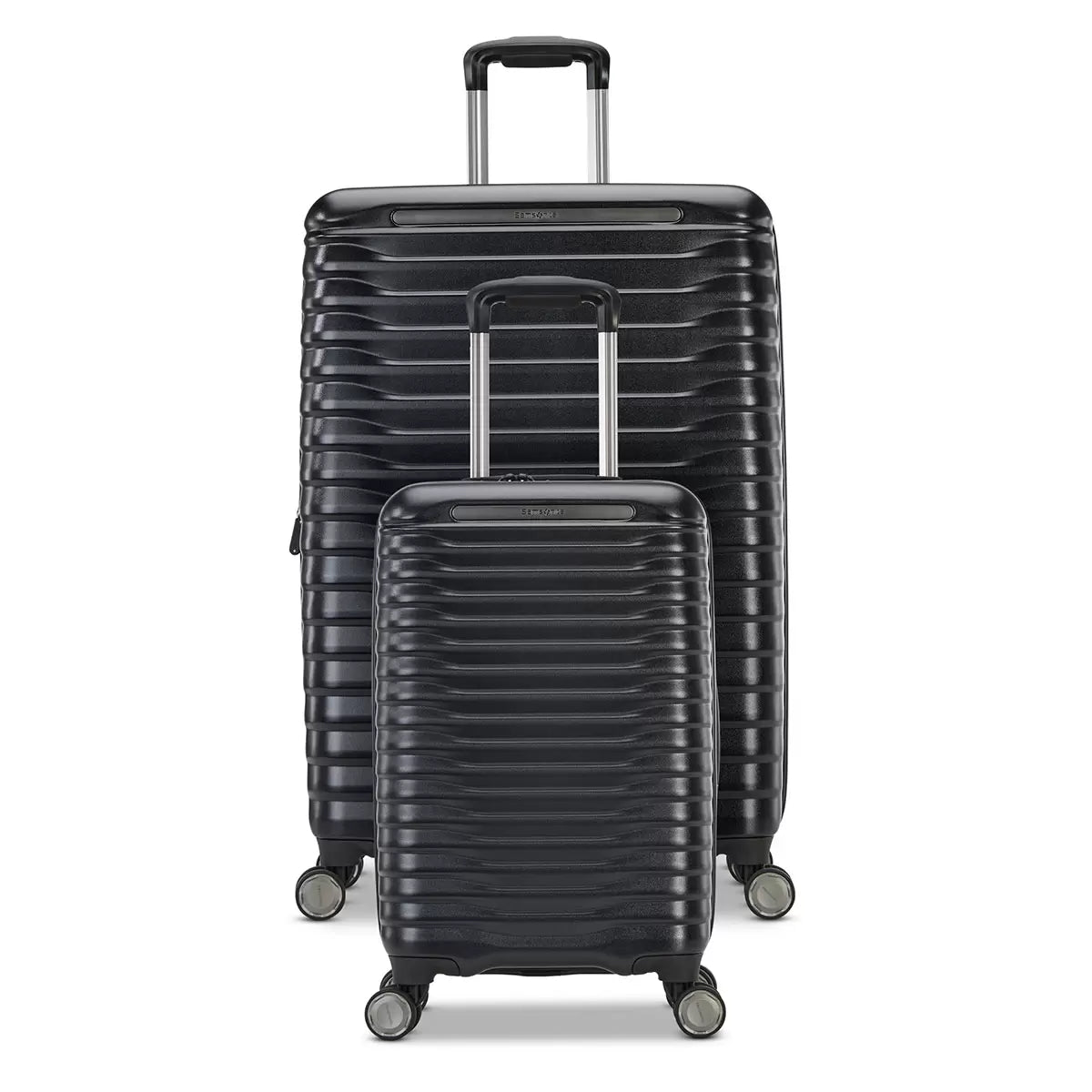 Samsonite Element 2 Piece Hardside Suitcase/Luggage Set 4 Wheel Spinner