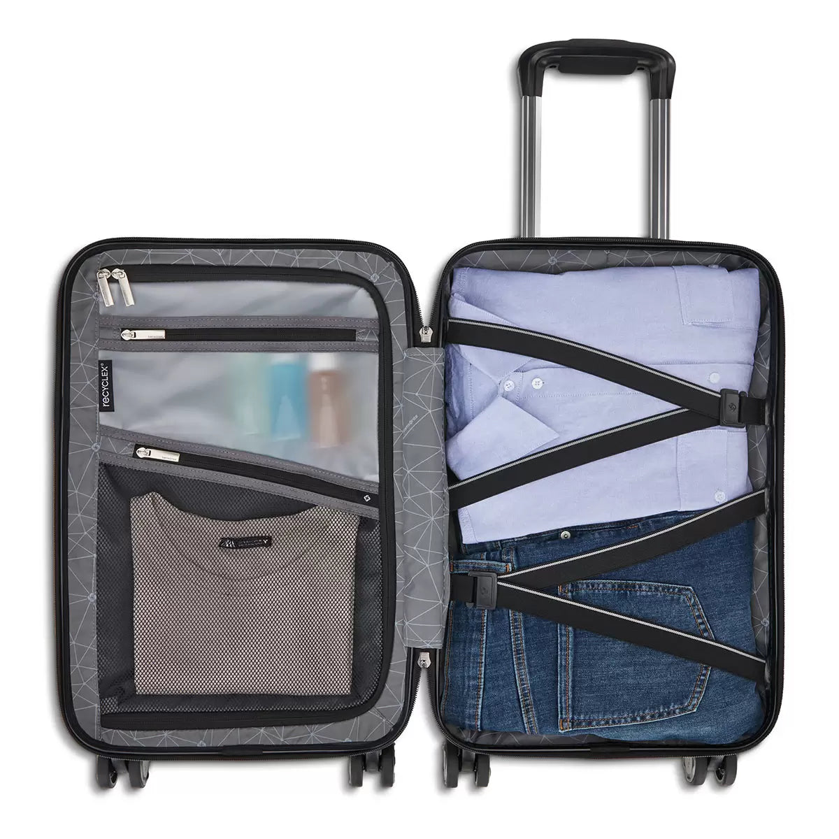 Samsonite Element 2 Piece Hardside Suitcase/Luggage Set 4 Wheel Spinner