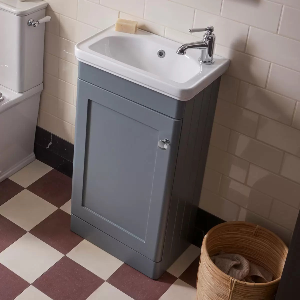 Tavistock Ashby Cloakroom 46.4 cm Floor Mounted Vanity Unit