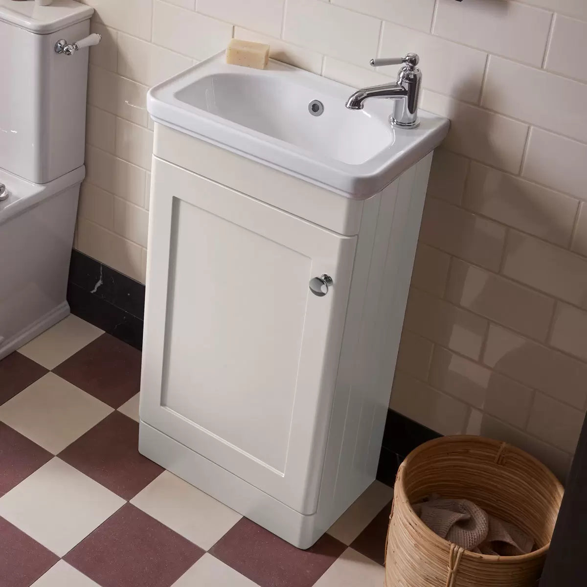 Tavistock Ashby Cloakroom 46.4 cm Floor Mounted Vanity Unit