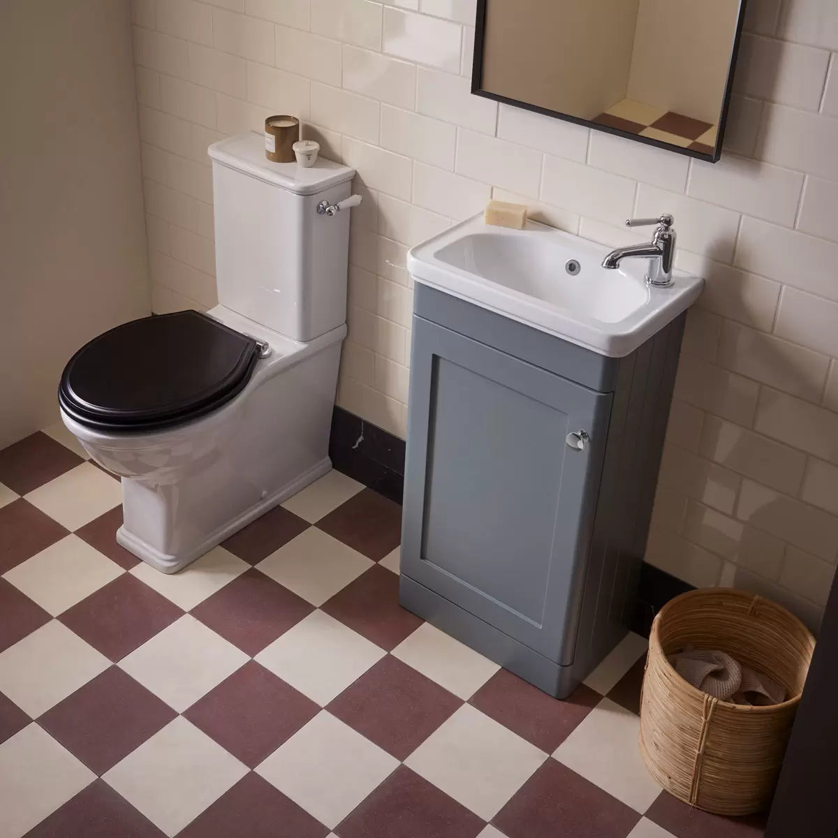 Tavistock Ashby Cloakroom 46.4 cm Floor Mounted Vanity Unit