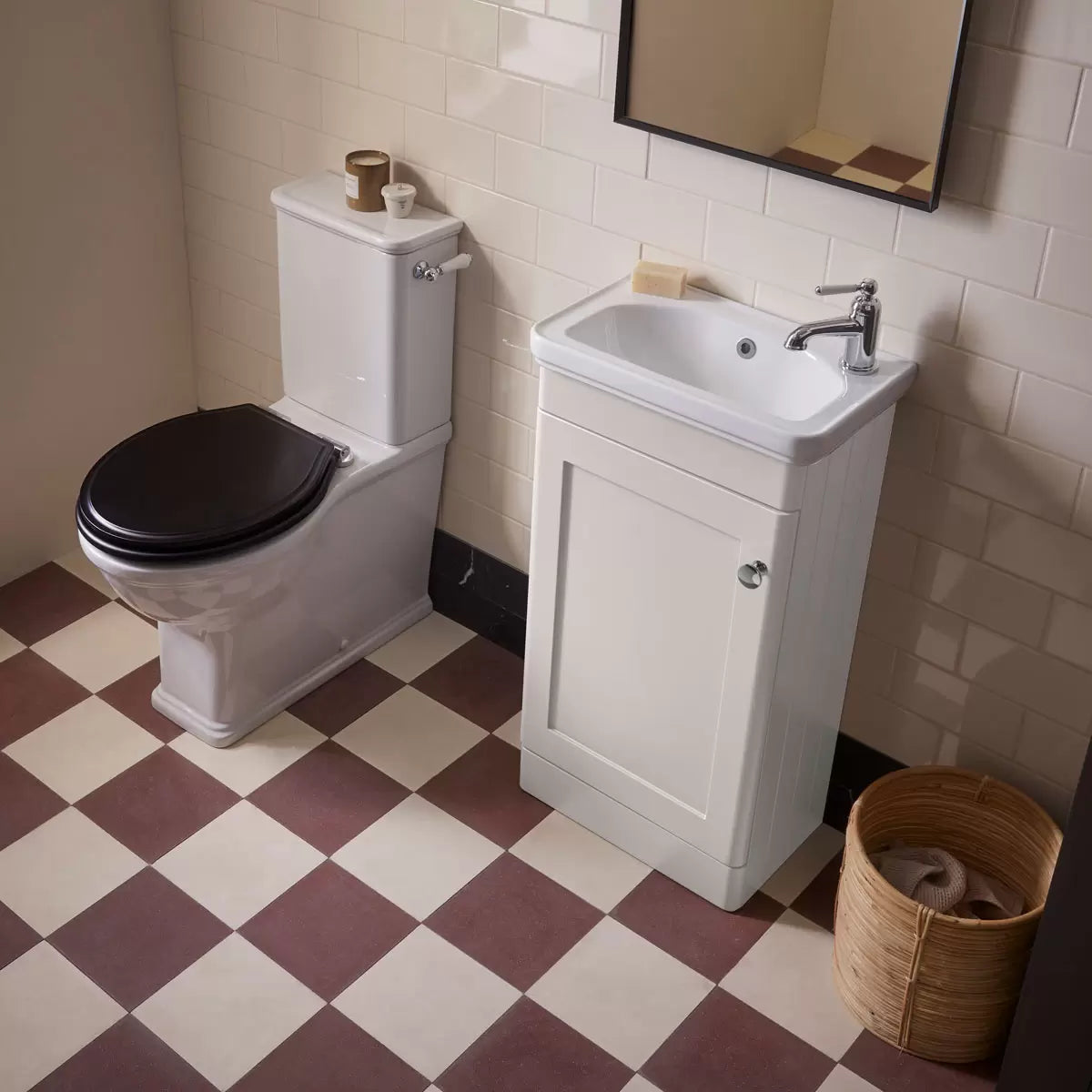 Tavistock Ashby Cloakroom 46.4 cm Floor Mounted Vanity Unit