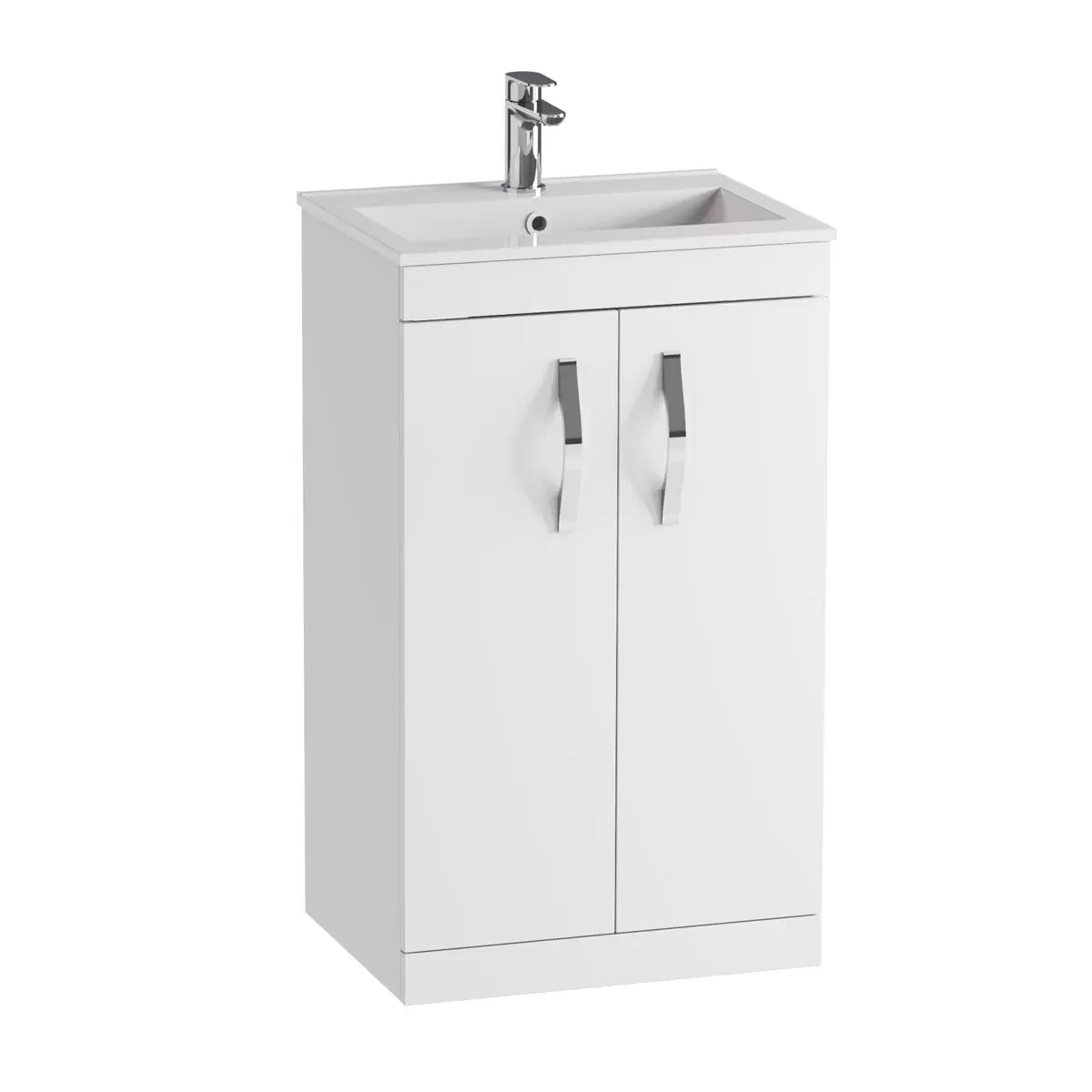 Tavistock Vesta 51.0 cm Floor Mounted Vanity Unit in White
