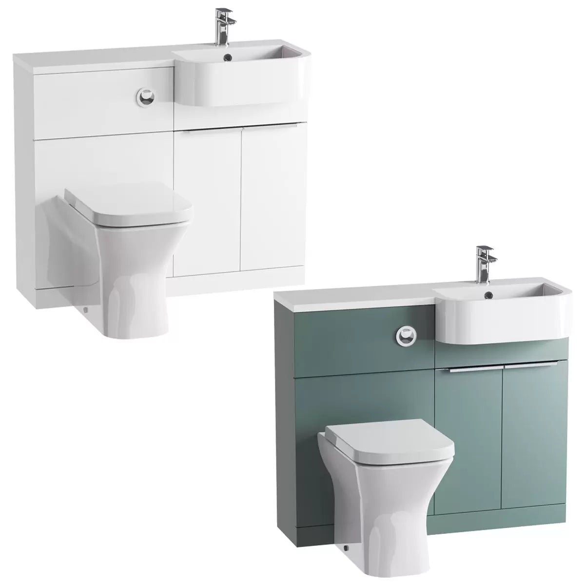Tavistock Lindo 99.6 cm Floor Mounted Right Hand WC Unit