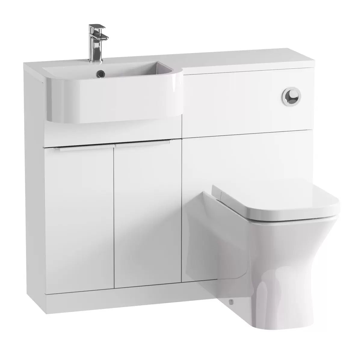 Tavistock Lindo 99.6 cm Floor Mounted Left Hand WC Unit