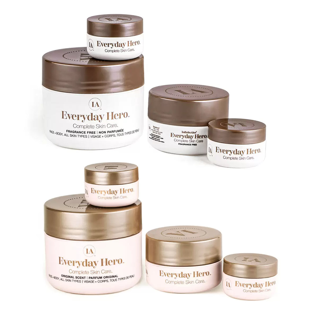 InfiniteAloe Getting Started Beautiful Skin Kit in 2 Options: Fragrance Free or