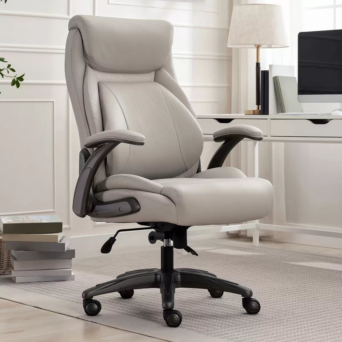 La-Z-Boy Air Lumbar Manager's Office Chair with Flip Up Arms