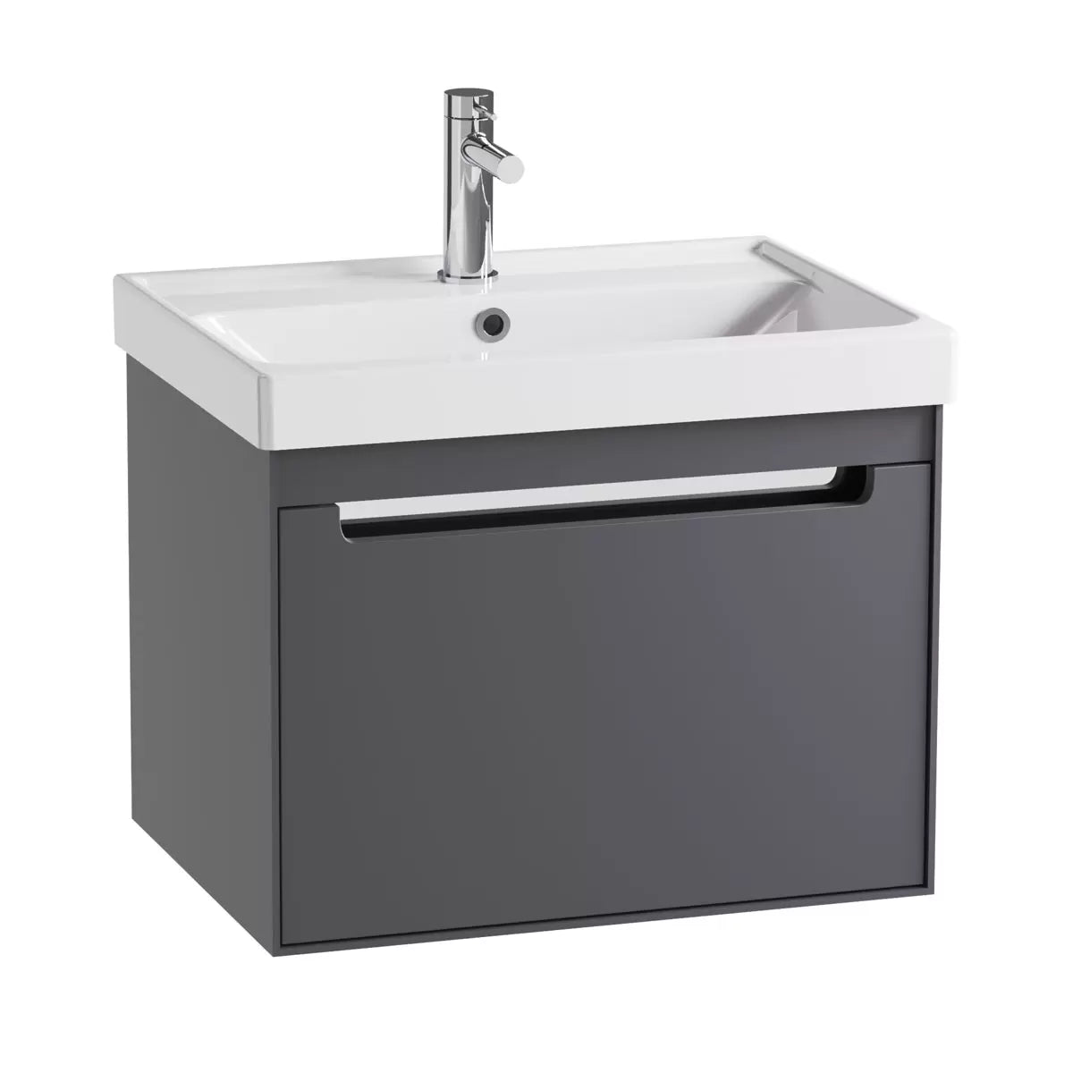 Tavistock Kew 59.2 cm 1 Drawer Wall Mounted Vanity Unit