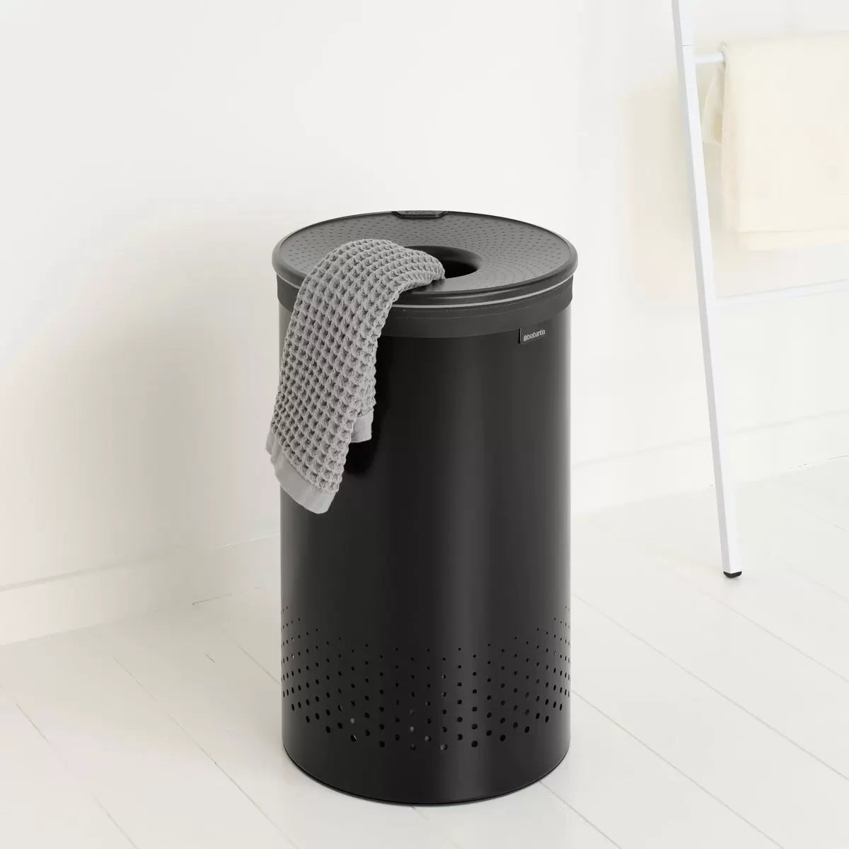 Brabantia Laundry Bin 60L in Matt Black
