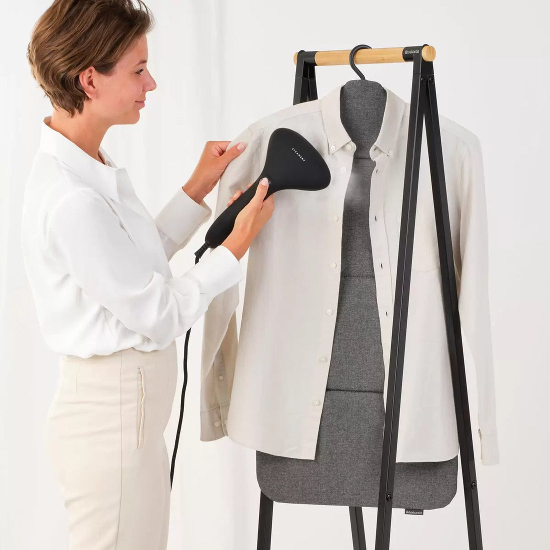 Brabantia Foldable Steam Board in Black