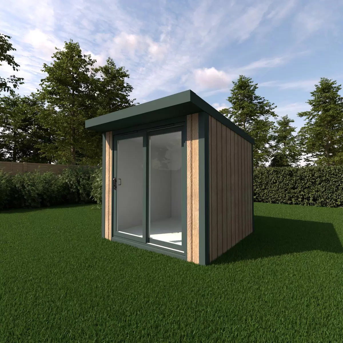 Installed Garden Room, Small Sizes, Basebox by Green Retreats (up to 11m²)