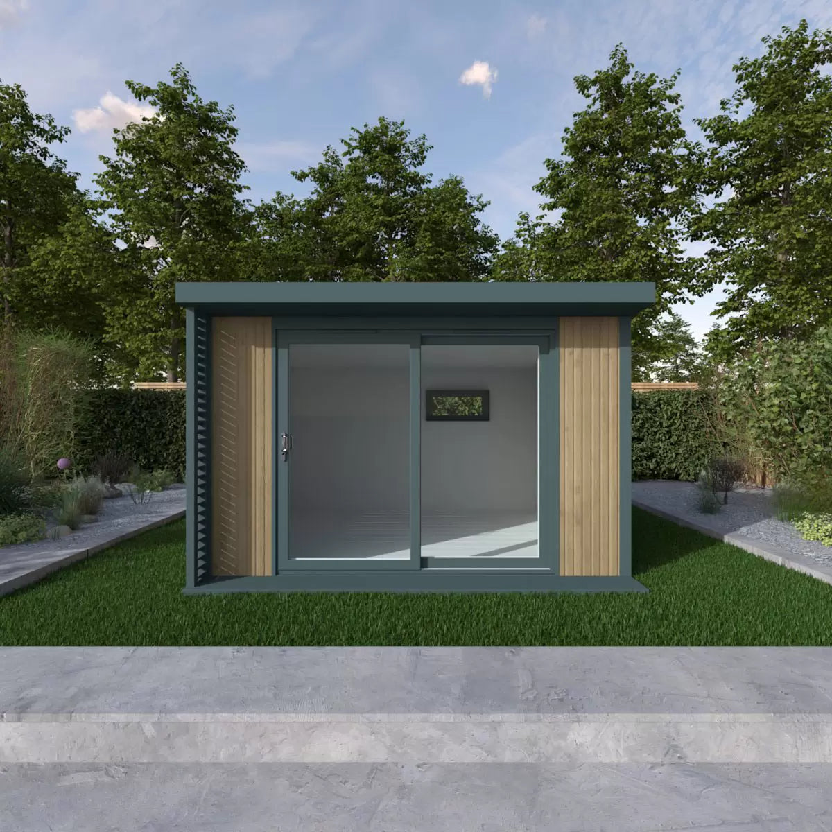 Installed Garden Room, Small Sizes, Basebox Plus by Green Retreats (up to 11m²), view 4