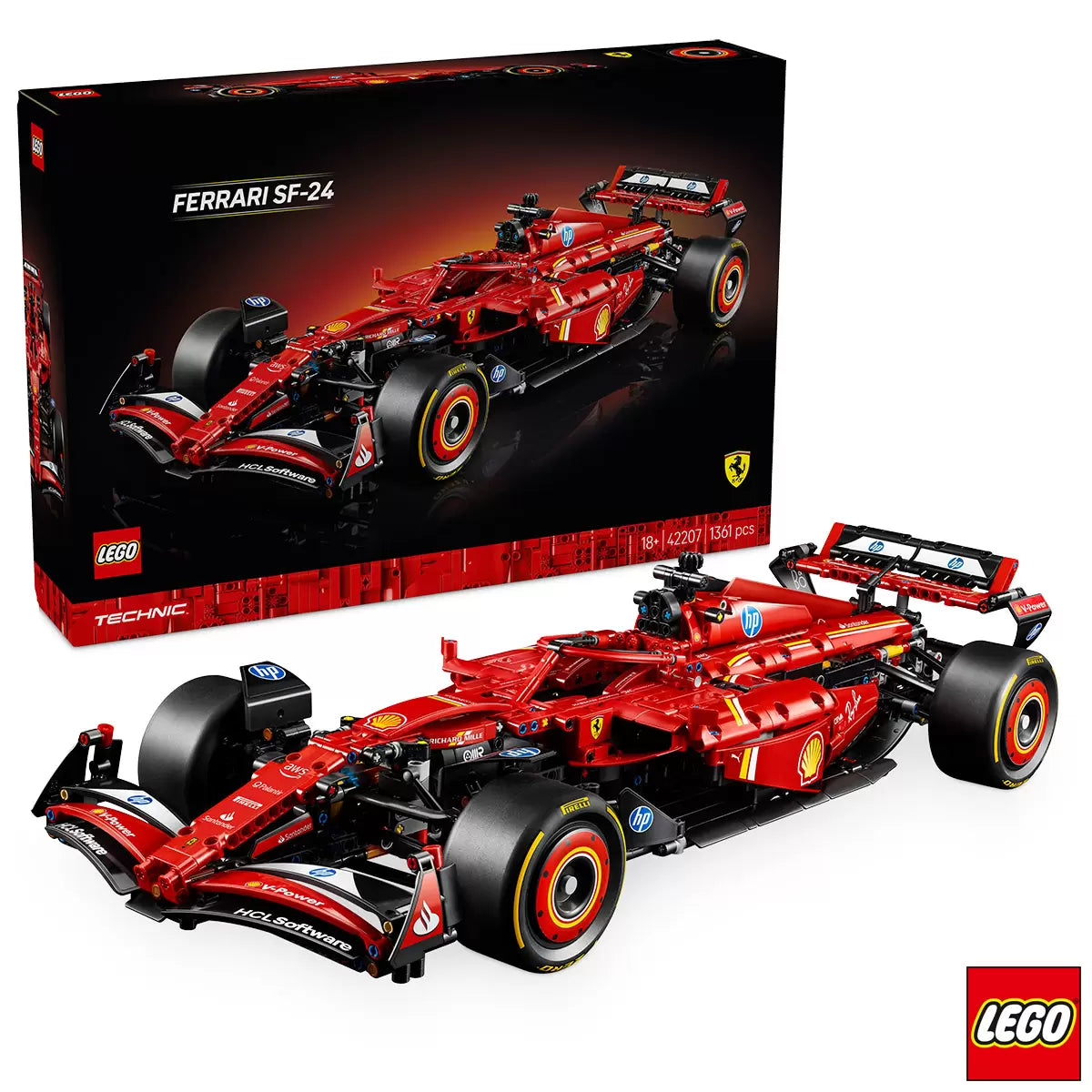 LEGO TECHNIC: Ferrari Sf-24 F1 Car (18+ Years)