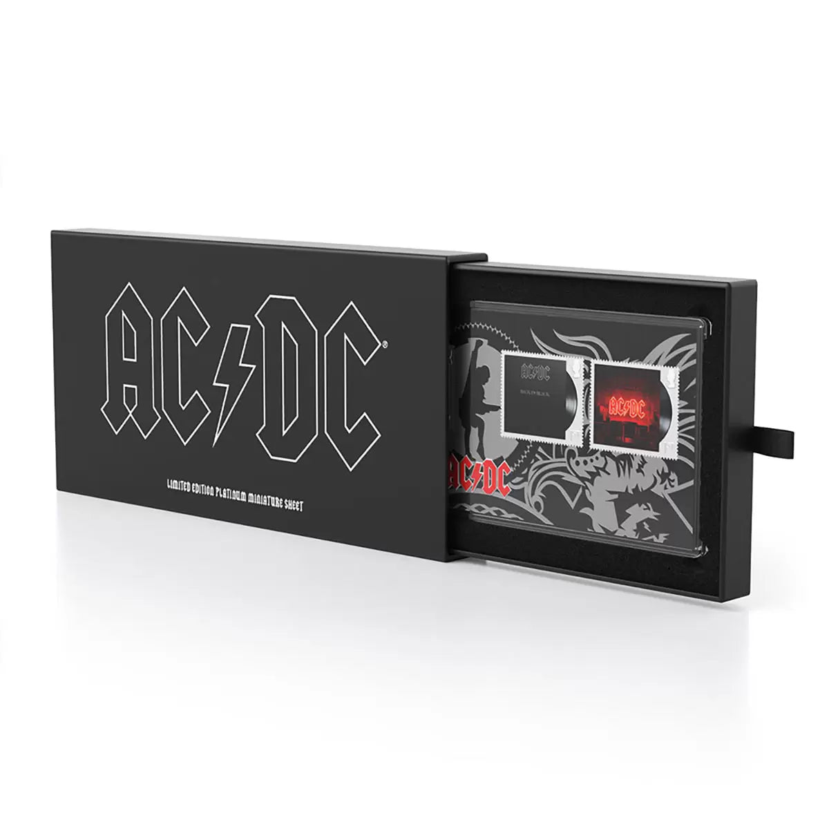 AD/DC Platinum Stamp Sheets - AD/DC Albums From Royal Mail®