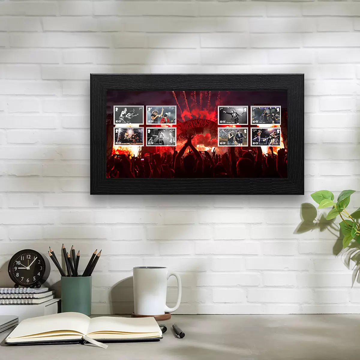 AD/DC Framed Stamps from Royal Mail®