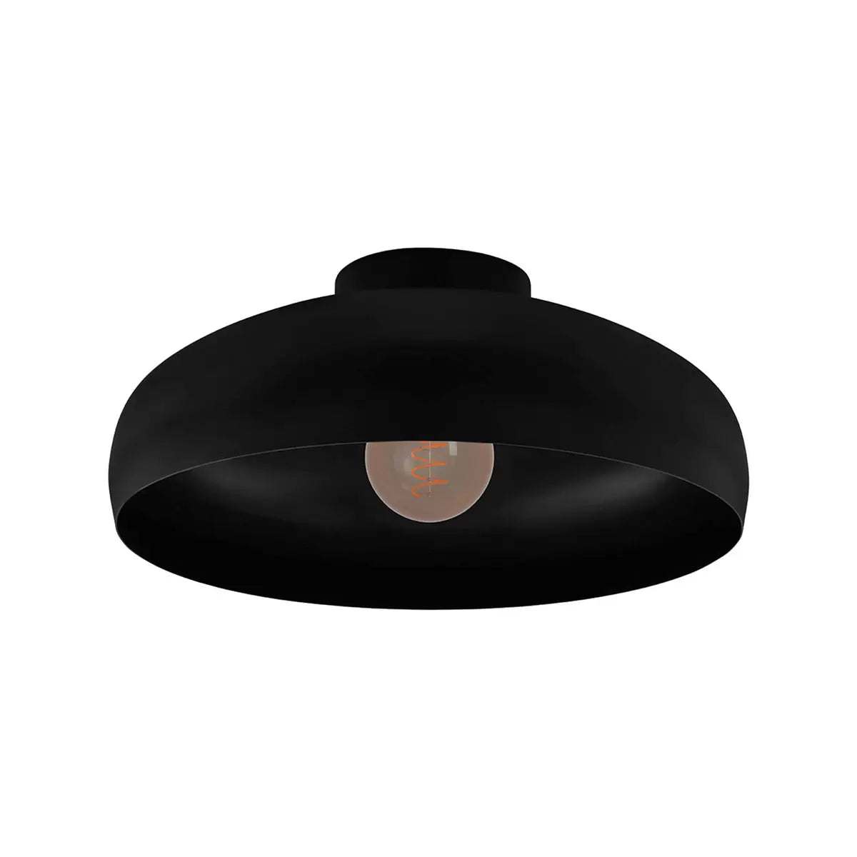 Eglo Mogano Ceiling Light in Black 16" (40cm)