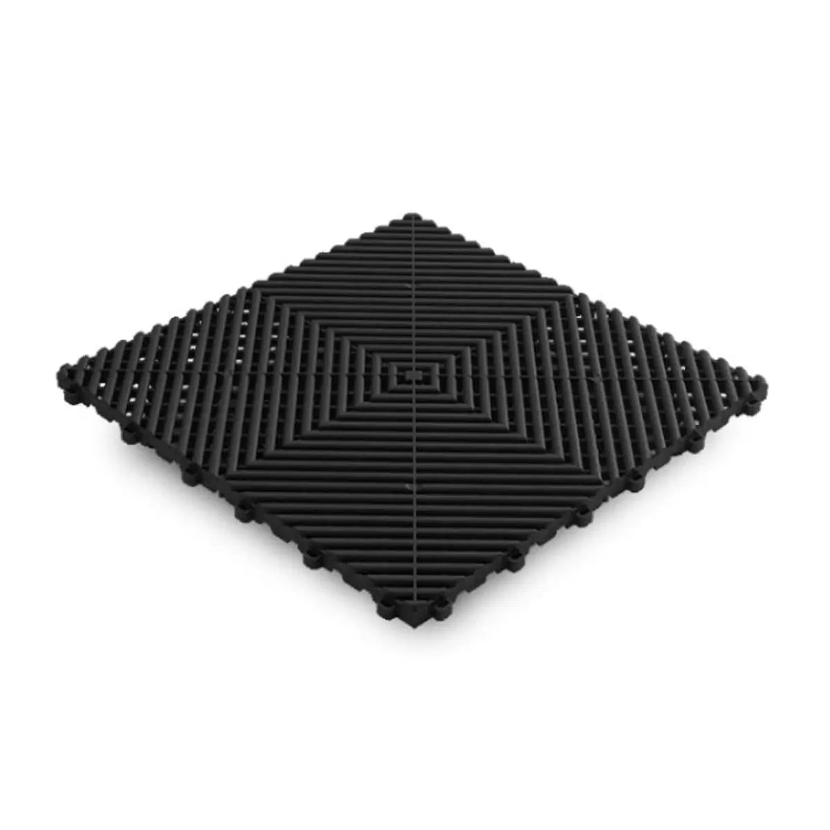 Swisstrax Ribtrax® Pro Vented Modular 19mm Garage Floor Tiles - 25 pack (400