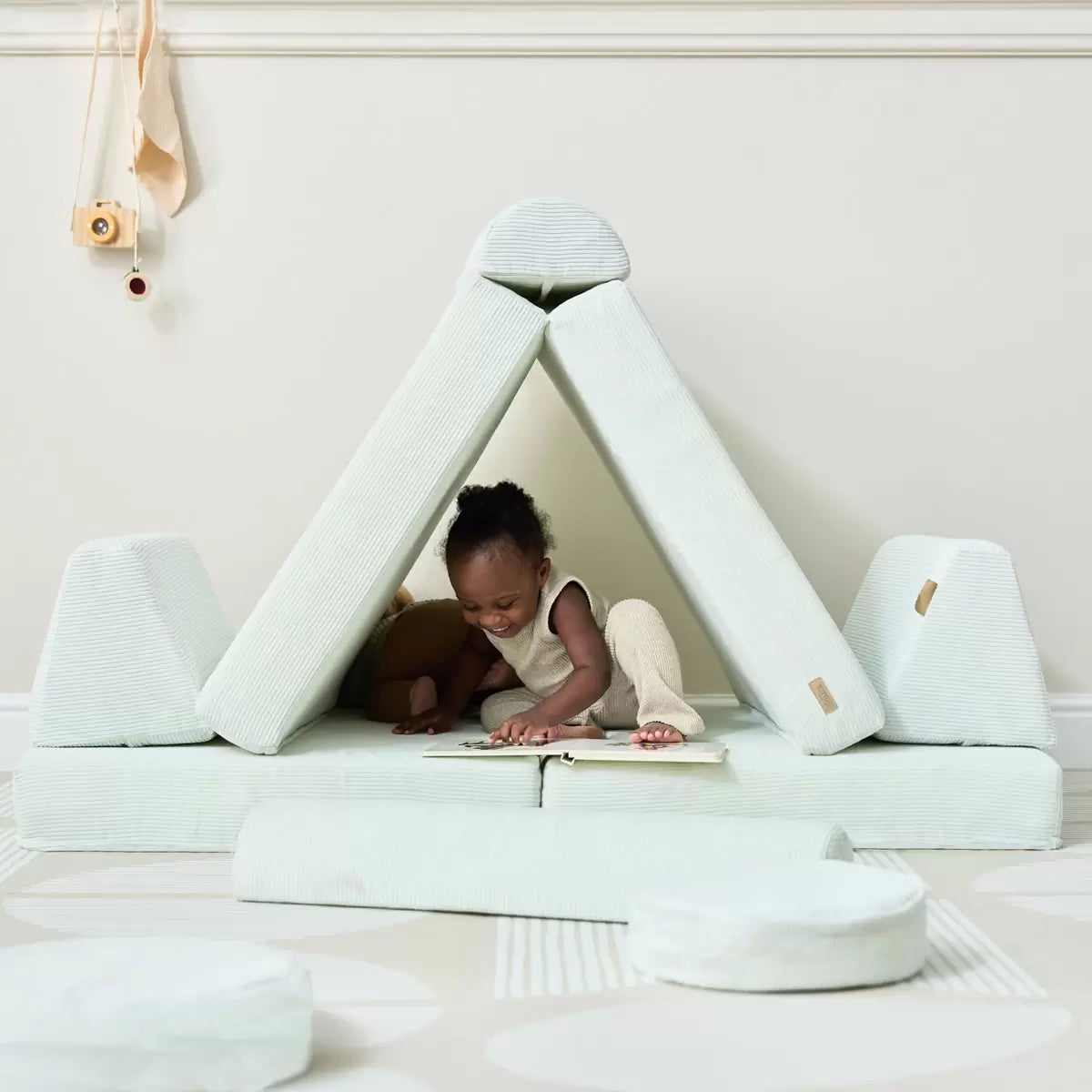 Tutti Bambini Playrama Montessori Play Sofa in Light Blue