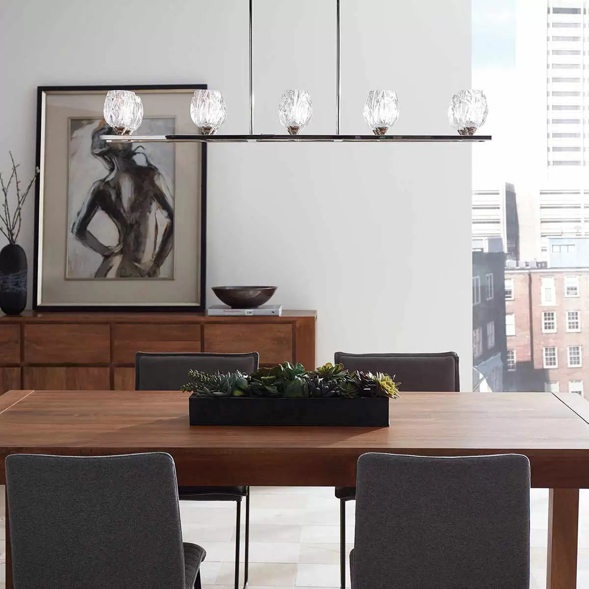 Elstead Rubin 10 Light Island Chandelier