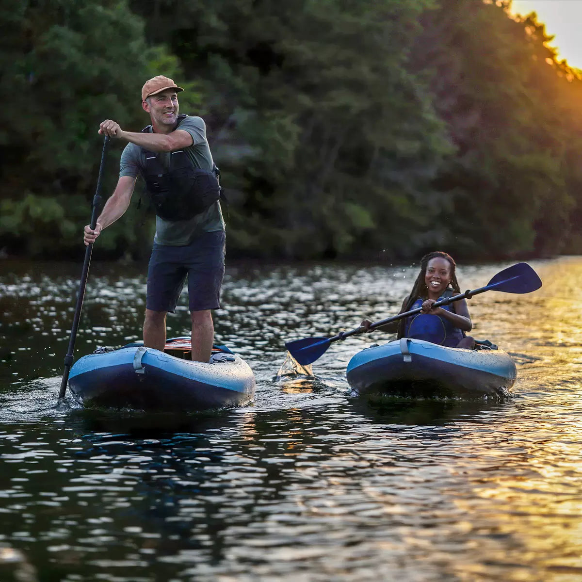 Eddie Bauer 10ft (3.3m) Super Inflatable Sit In Kayak