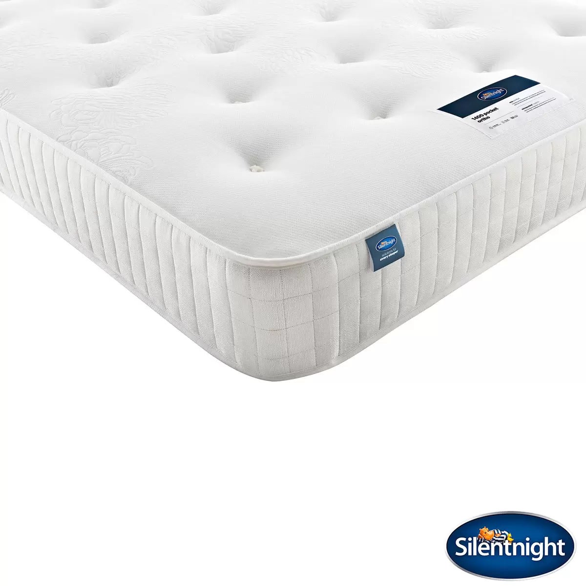 Silentnight 1400 Pocket Ortho Mattress, Super King