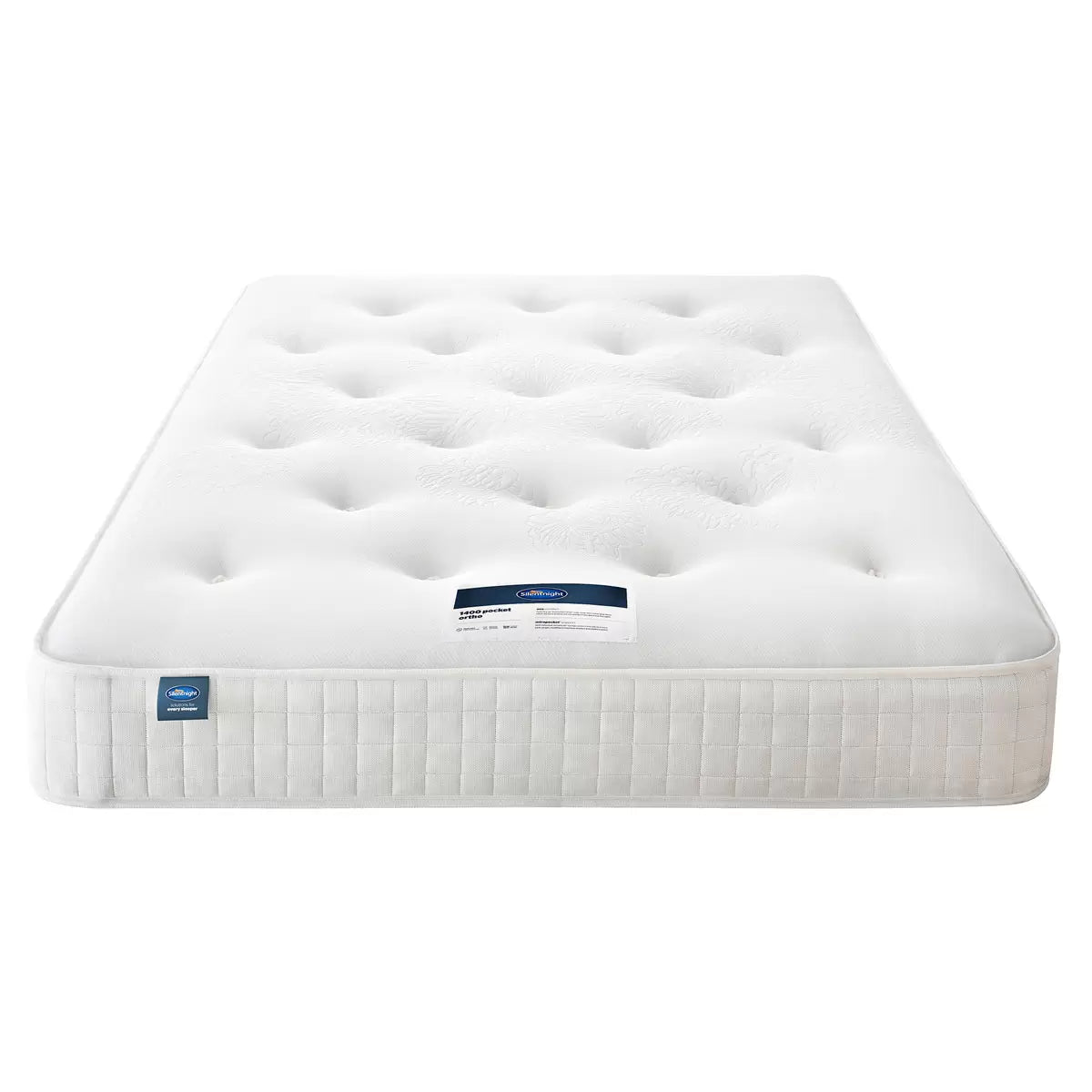 Silentnight 1400 Pocket Ortho Mattress in 4 Sizes