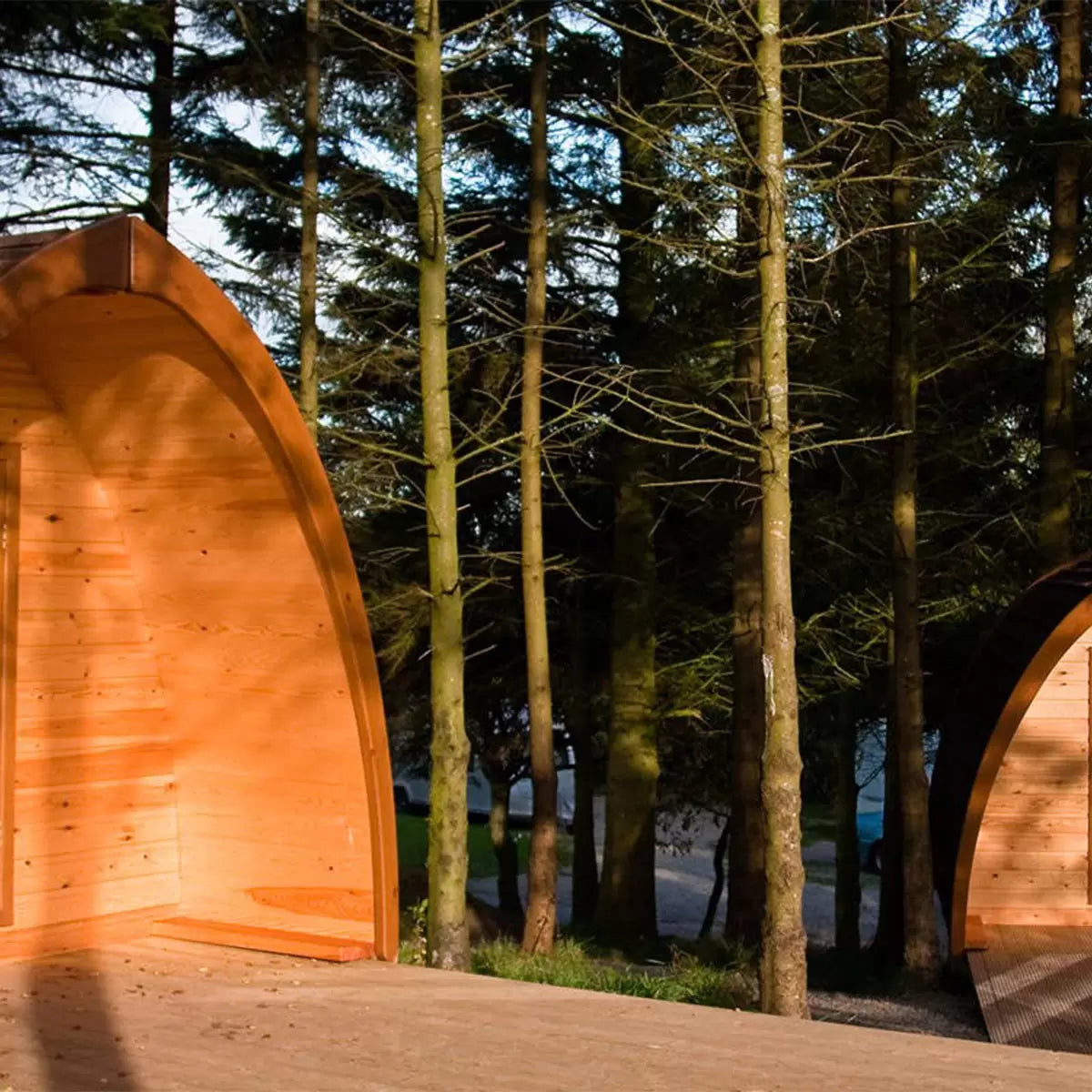 Virgin Experience Days The Quiet Site One Night Eco Camping Pod Break, Lake