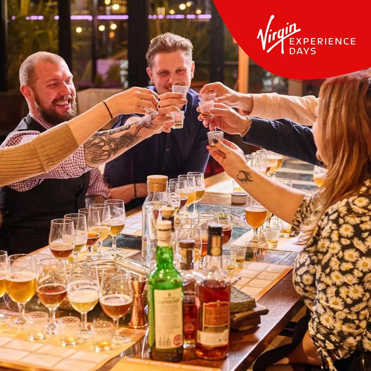 Virgin Experience Days Brewhouse & Kitchen Whisky and Beer Masterclass with Meal