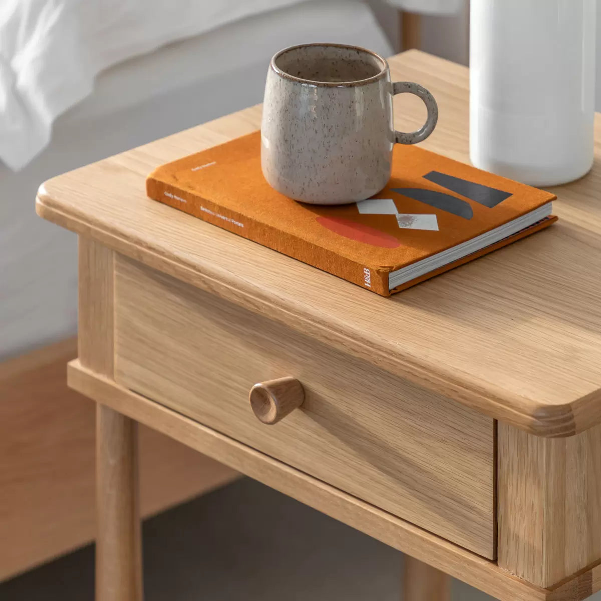 Gallery Wycombe Natural Oak Nightstand