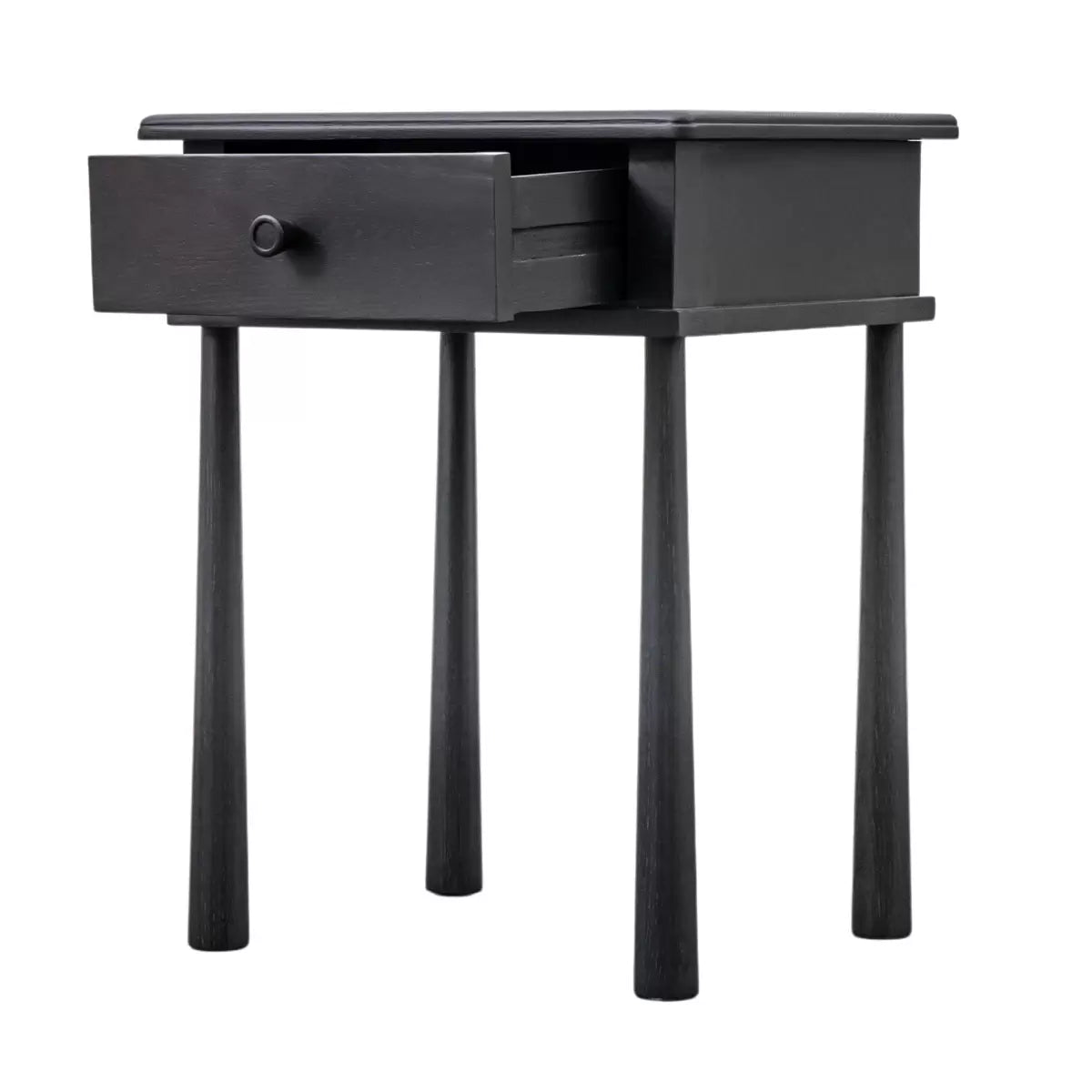 Gallery Wycombe Black Oak Nightstand
