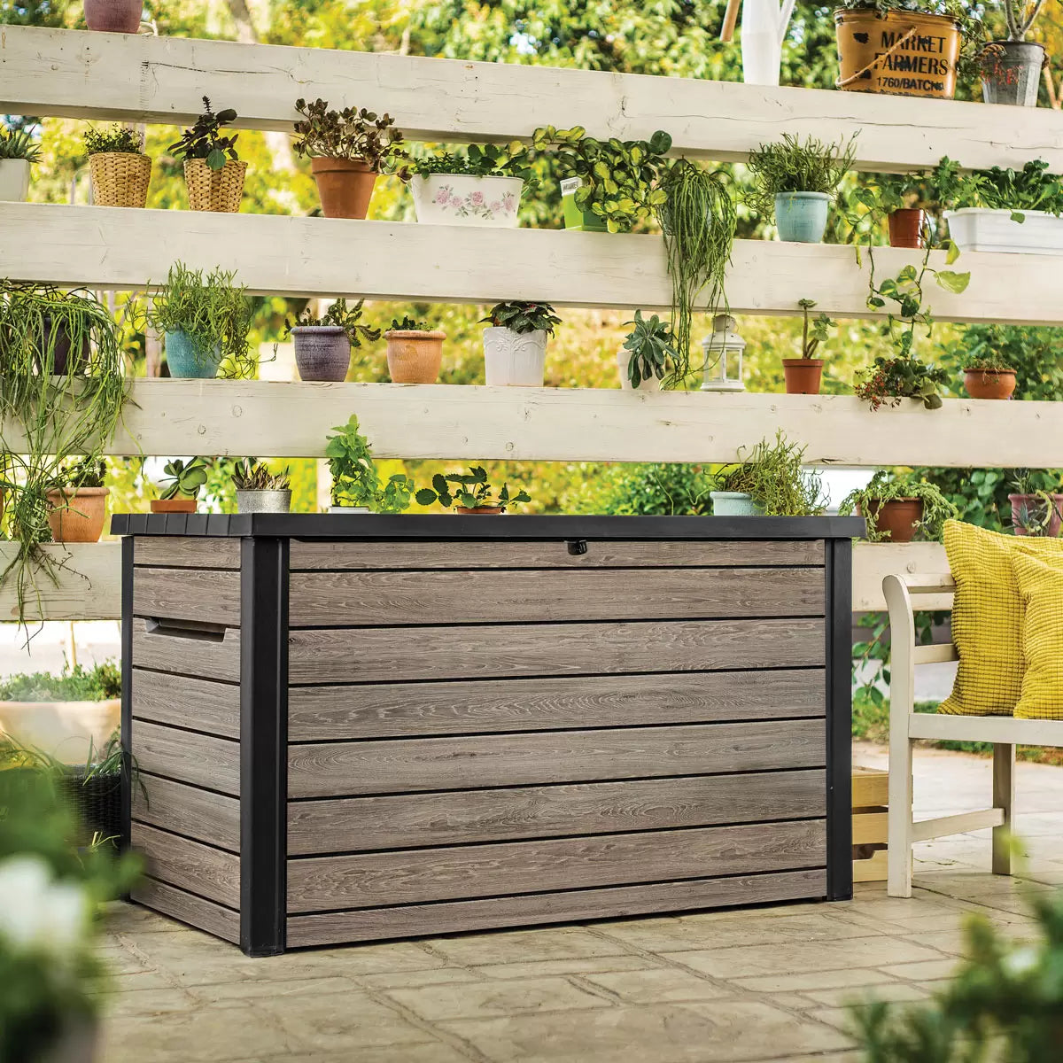 Keter Ashwood Signature 870 Litre (230 Gallon) Outdoor Storage Deck Box