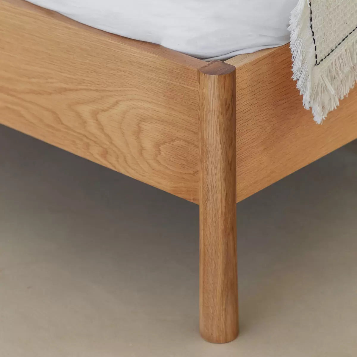 Gallery Wycombe Natural Oak Bed Frame in 3 Sizes