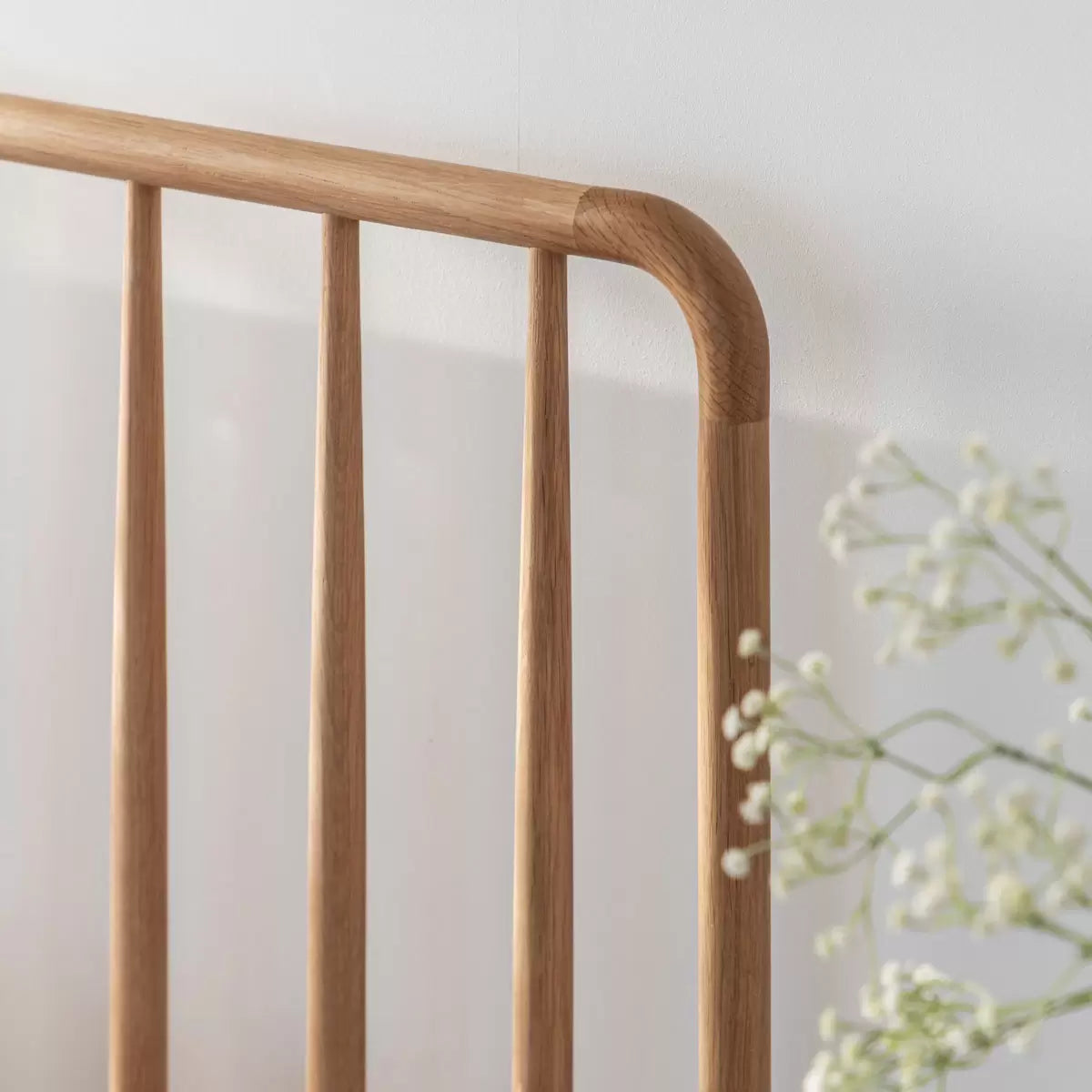 Gallery Wycombe Natural Oak Bed Frame in 3 Sizes