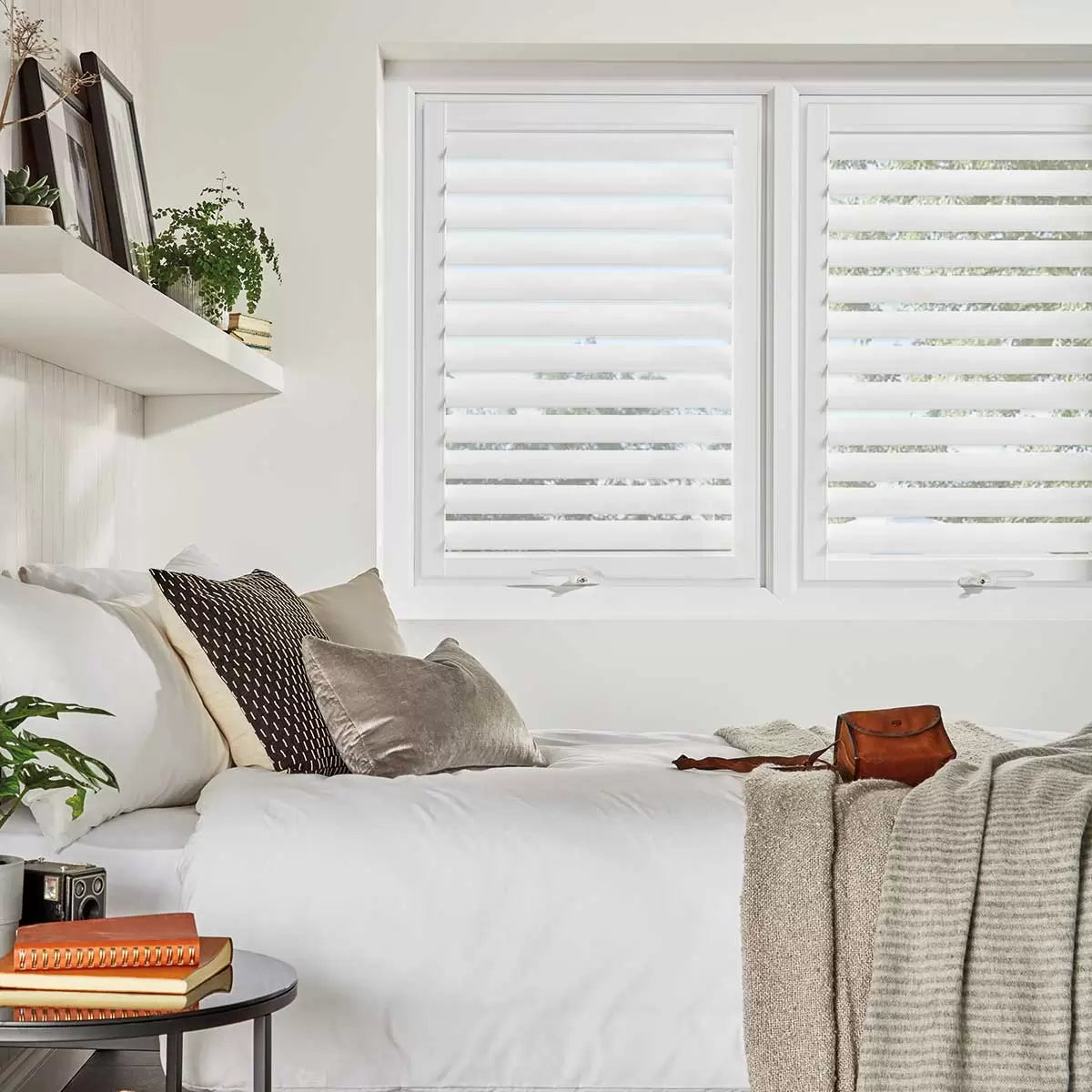 Shutters Factory Custom Made & Installed Luma Composite Easy Fit Window Shutters