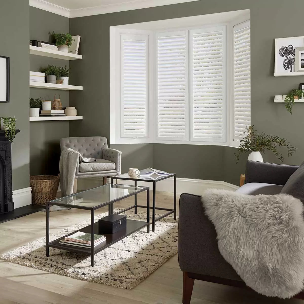 Shutters Factory Custom Made & Installed Luma Composite Easy Fit Window Shutters