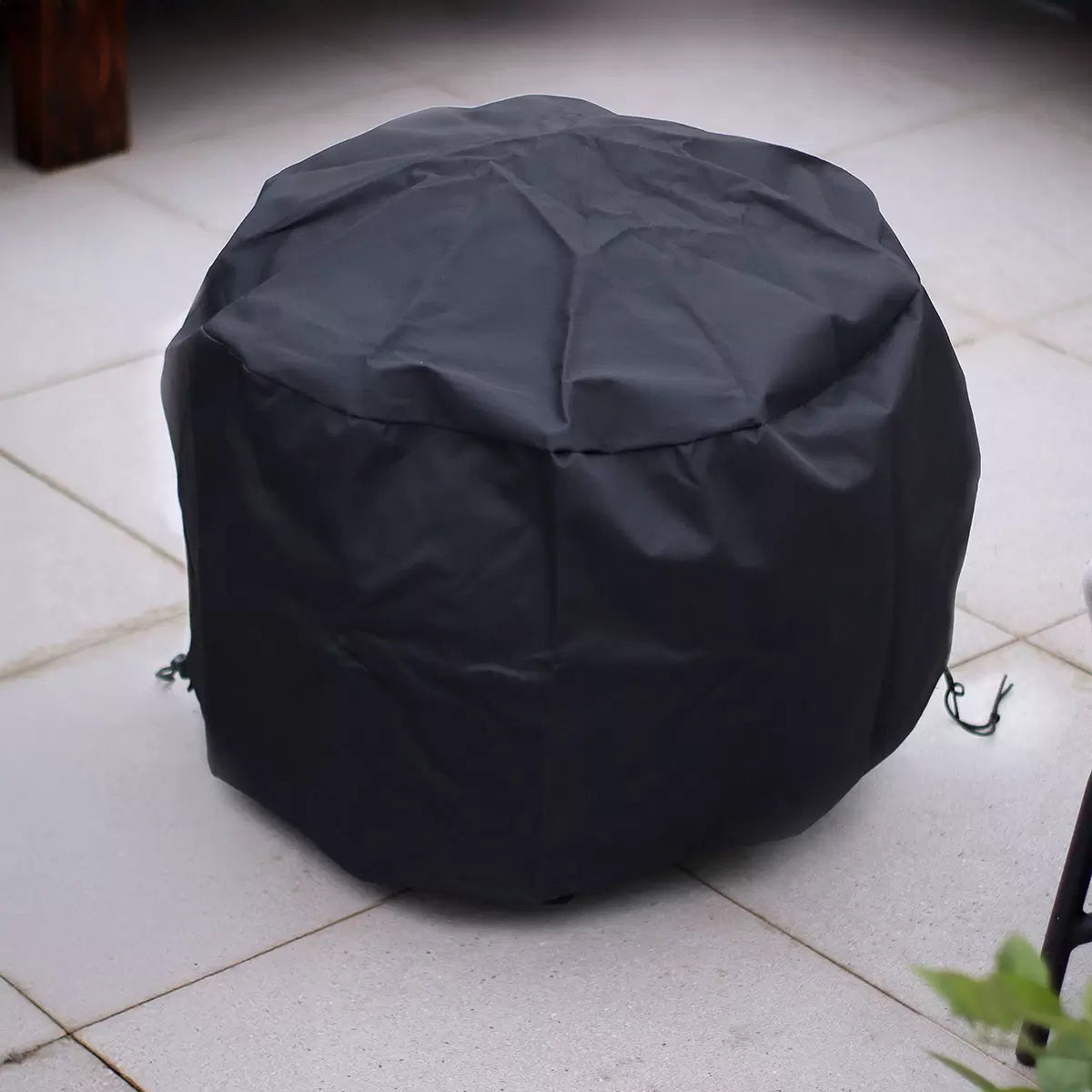 Haloo Sphere Wood Burning Fire Pit + Cover
