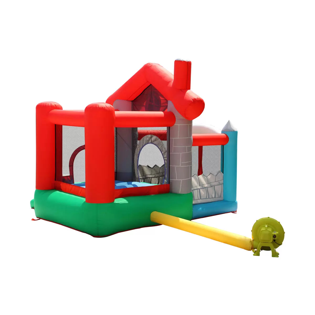 Happy Hop Happy House Bouncy Castle, Ball Pit & Slide (3+ Years)
