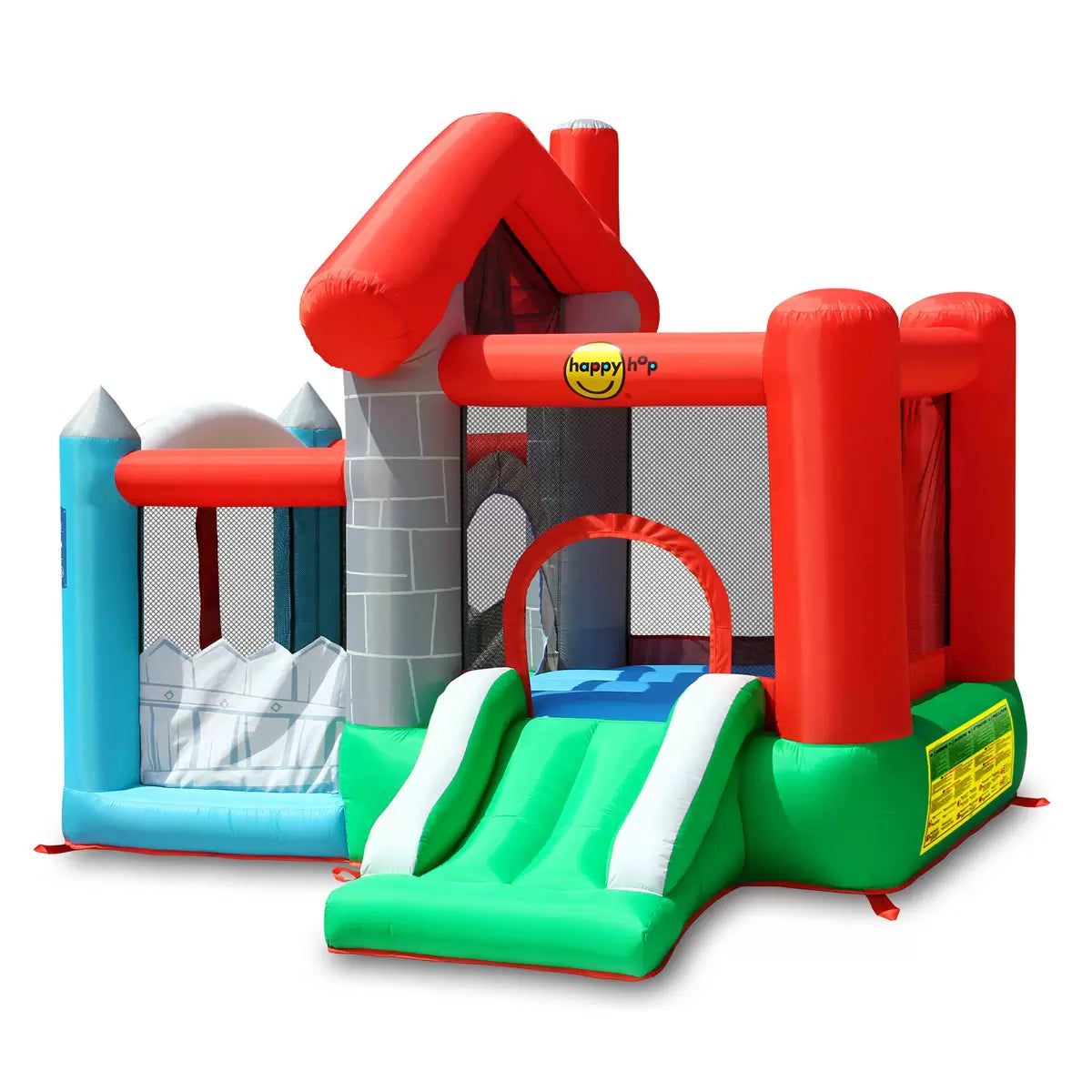 Happy Hop Happy House Bouncy Castle, Ball Pit & Slide (3+ Years)