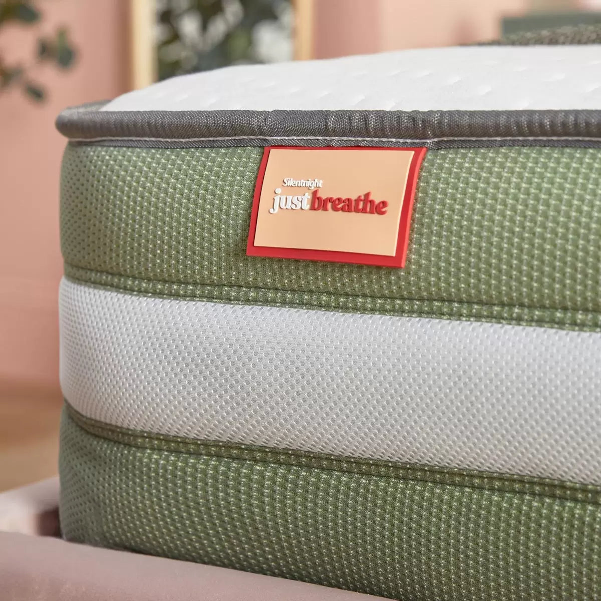 Silentnight Just Breathe Rolled Mattress in 3 Sizes