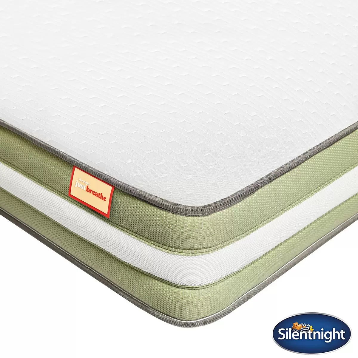Silentnight Just Breathe Rolled Mattress in 3 Sizes