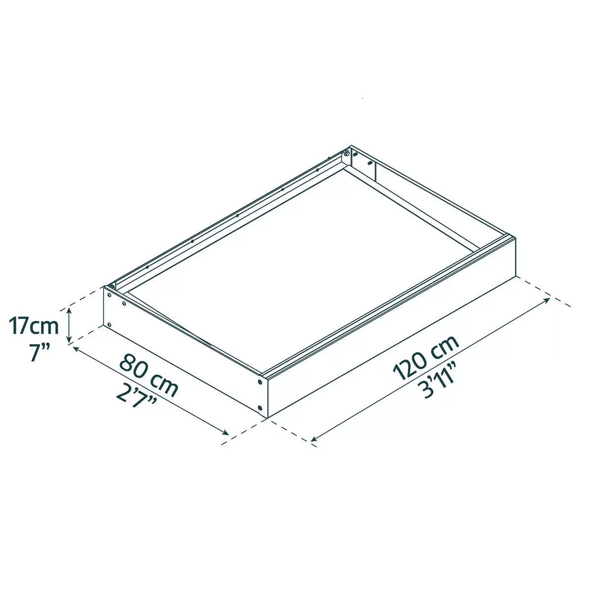 Palram Canopia Sophia 1200 (1.2m x 0.8m) Door Cover