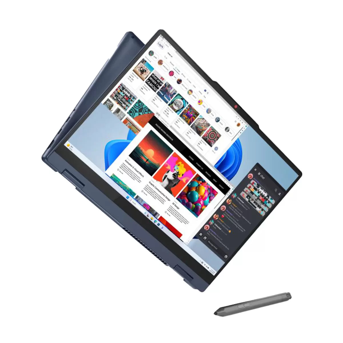 Lenovo IdeaPad 5, Intel Core i5, 16GB RAM, 512GB SSD, 14 Inch OLED Convertible 2 in 1 Laptop, 83KX005FUK